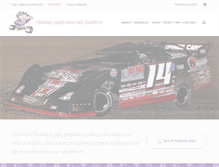 Tablet Screenshot of franklandracing.com